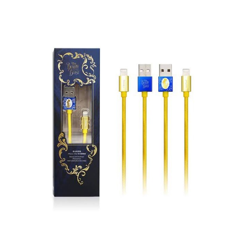 Infothink BEAUTY AND THE BEAST (iPhone/iPad) USB Fast Charging Cable